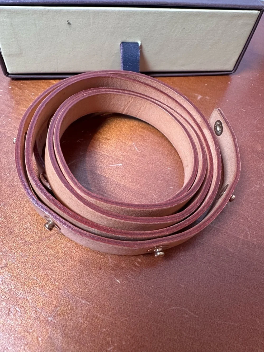 LOUIS VUITTON Shoulder Strap for Pochette Florantine Shoulder Strap Brown